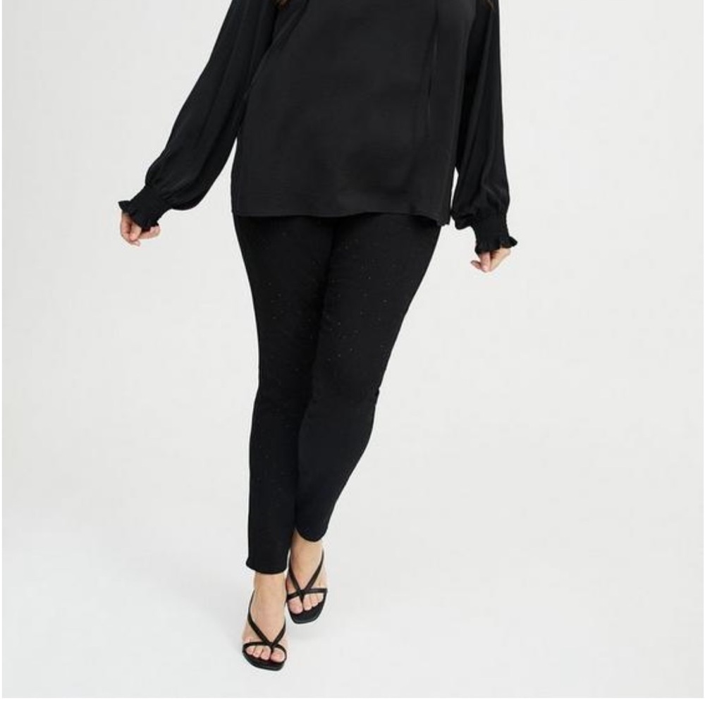 Torrid Black Ruffle Blouse - Picture 10 of 13